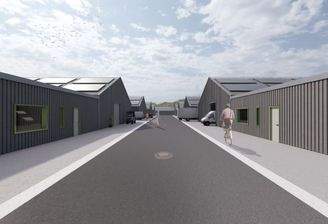 Visualisierung Gewerbepark - Vergleichsstandard