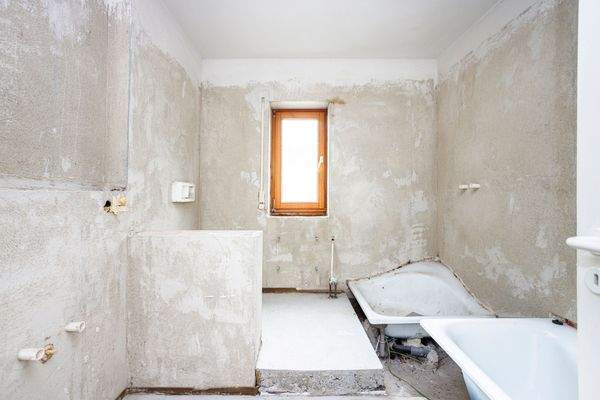 Bad im Rohbau (2. OG)