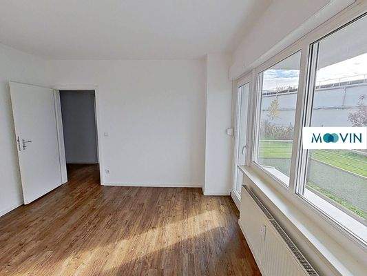 Ansicht II: Wohn- und Esszimmer