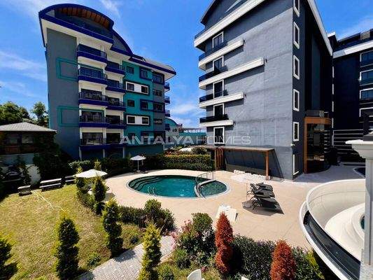 Key-Ready Flat in a Richly Featured Project in Alanya Antalya