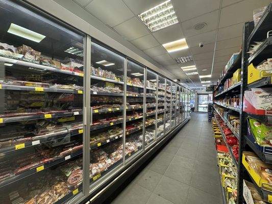 Kühlregale Supermarkt