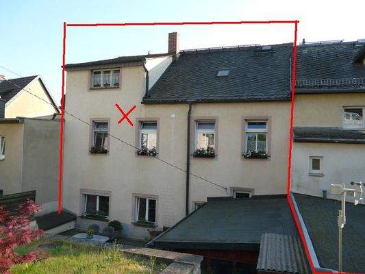 Objekt hintere Ansicht