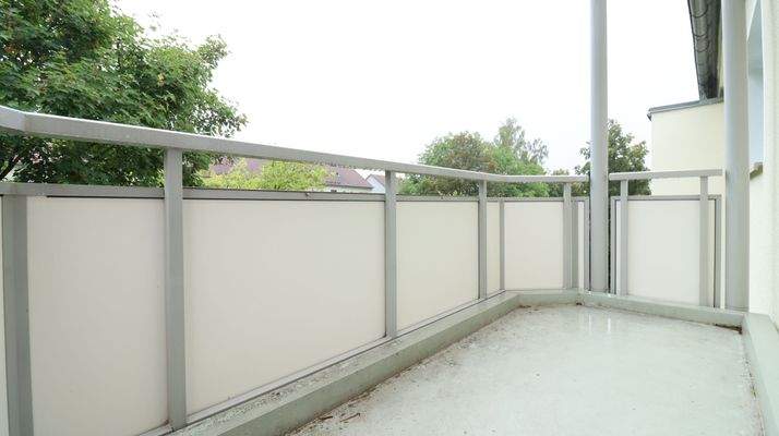 Balkon am Wohnzimmer