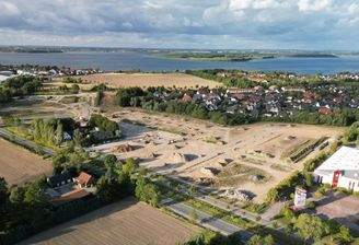 Blick Richtung Wasser