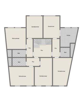 Grundriss 2. und 3. Obergeschoss 