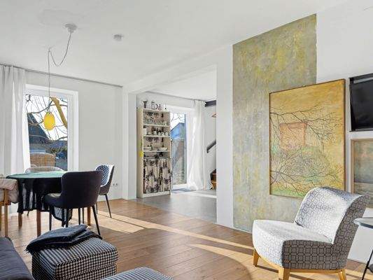 Wohn- und Esszimmer Einheit B