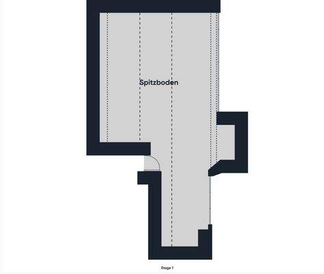 Grundriss Spitzboden