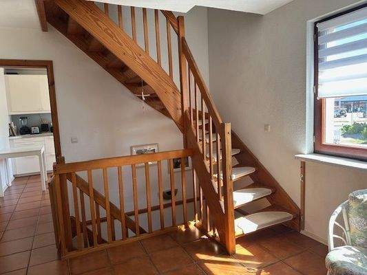 Dielenbereich mit Treppe