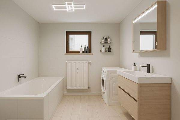 Badezimmer (Wohnbeispiel)