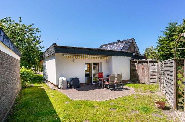 Bungalow Paul hintere Terrasse