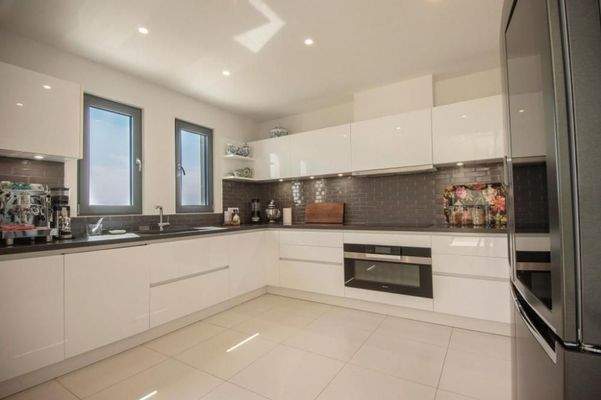 Kreta, Plaka Elounda: Wunderschöne Villa mit atemberaubendem Blick auf die Insel Spinalonga