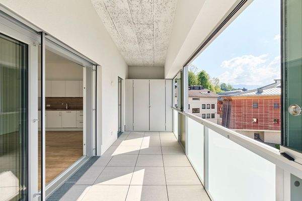 Beispielfoto vom Balkon der Nachbarwohnung