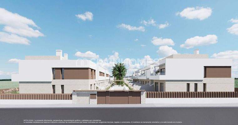 Modern 3-Bedroom Houses Near Serena Golf in Los Alcázares