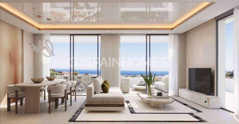 Flats with Generous Layouts and Expansive Terraces in Mijas