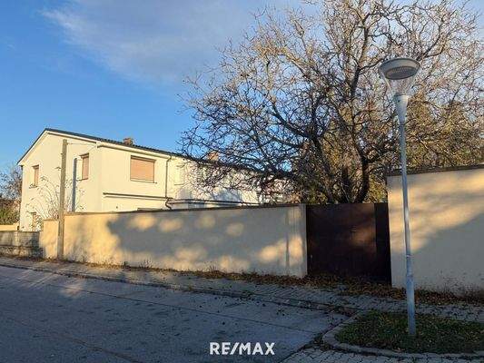 Einfahrt in den Garten