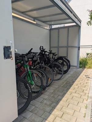 Fahrradabstellplatz