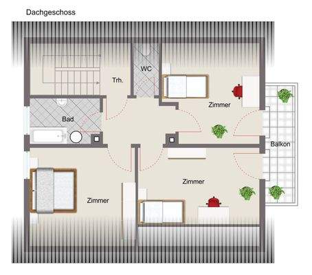 Grundriss Dachgeschoss