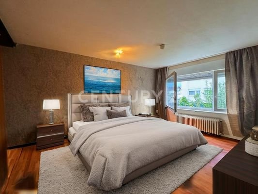 Schlafzimmer Virtual Staging