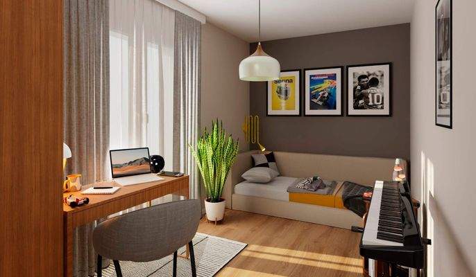 Ein schönes, helles Kinderzimmer