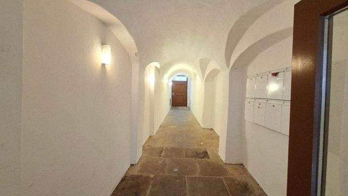 Zugang Hinterhof - Gemeinschaft