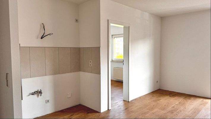 offener Wohn- und Kochbereich