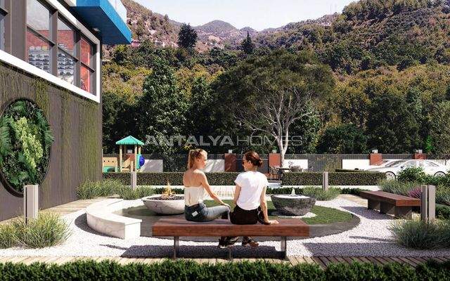 Stylish Flats with Nature and Sea Views in Alanya