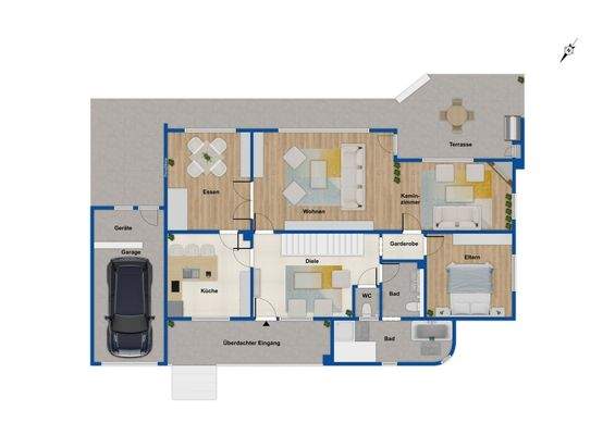 Grundriss - Erdgeschoss