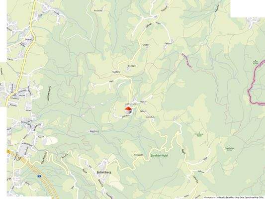 Geolyzer Kartenausschnitt