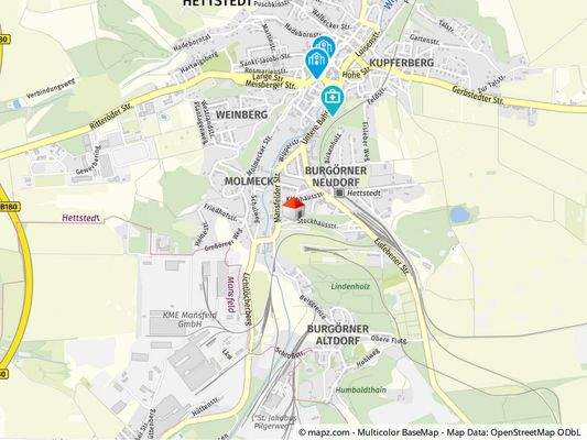 Geolyzer Kartenausschnitt