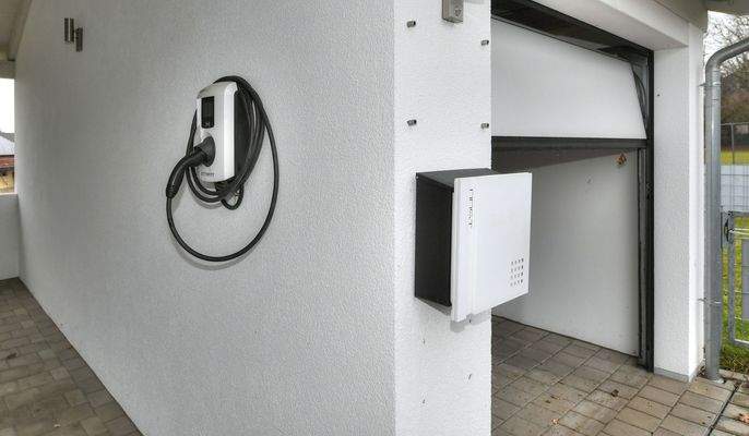 Carport, Garage und Wallbox