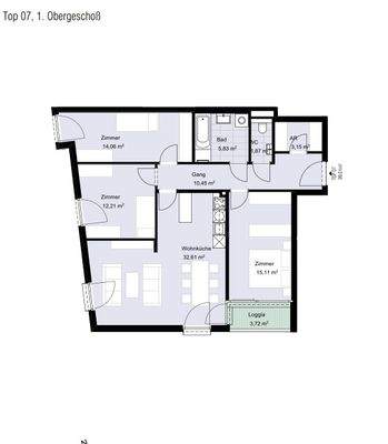 4-Zimmer Top 11 / 15