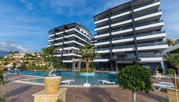 Sea View Real Estate Close to Amenities in Alanya Kargicak