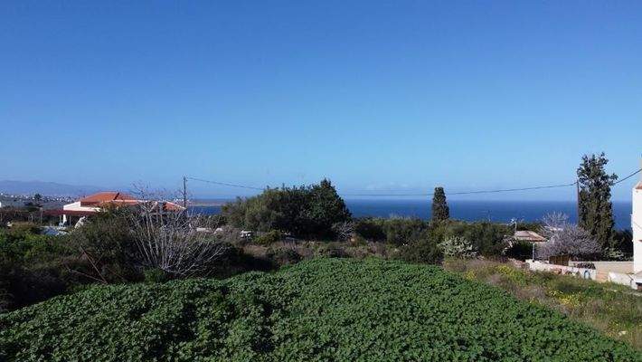 Kreta, Chorafakia: Grundstück mit Meerblick in Akrotiri zu verkaufen