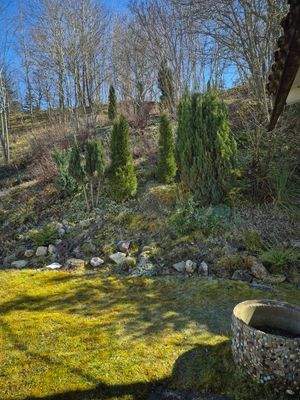 Blick auf Hang im Osten