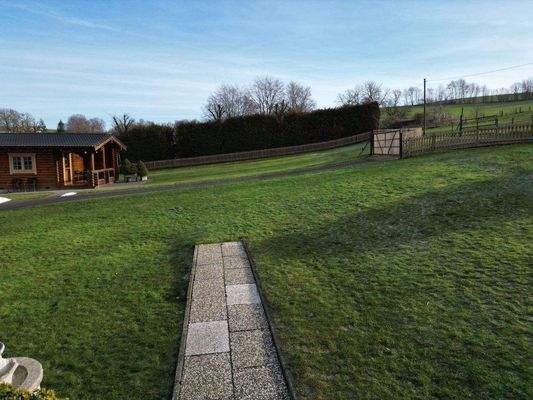 Teilansicht vom Garten 