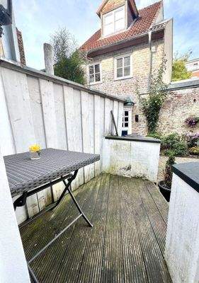 Kleine Terrasse im EG