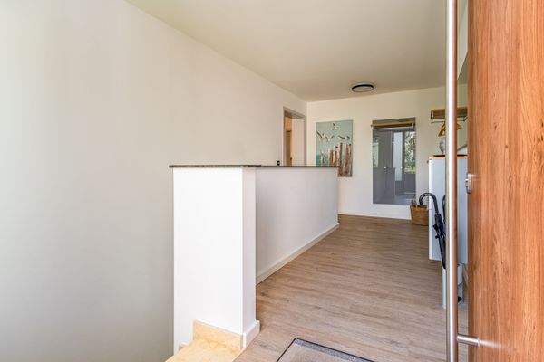 Der stilvolle Eingangsbereich 