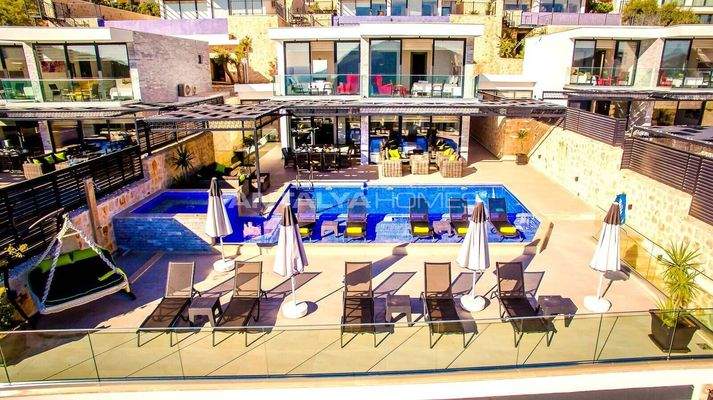 Pool Villa with Uninterrupted Sea View in Kaş Kalkan