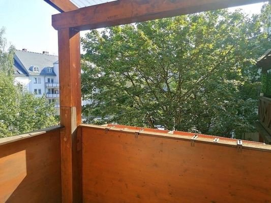 Balkon zur Hofseite