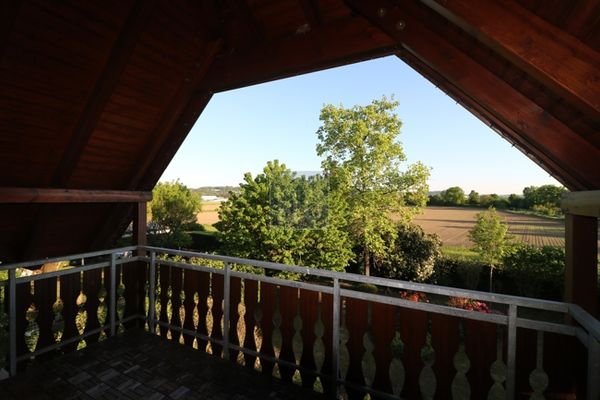 Loggia mit Ausblick