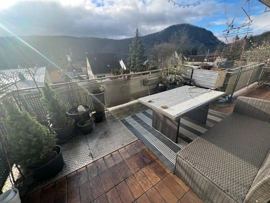 Blick Balkon EG