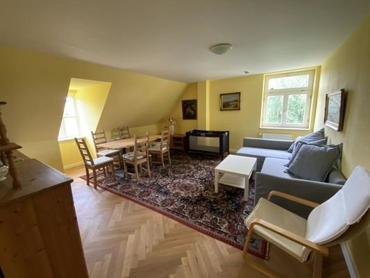 Beispiel Wohnzimmer Dachgeschosswohnung
