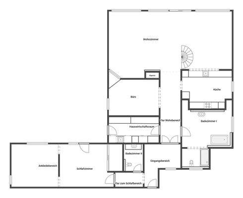 Grundriss Skizze 2.OG
