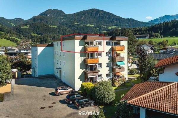 Aussenansicht markiert