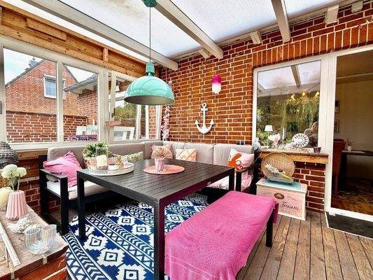 überdachte Terrasse