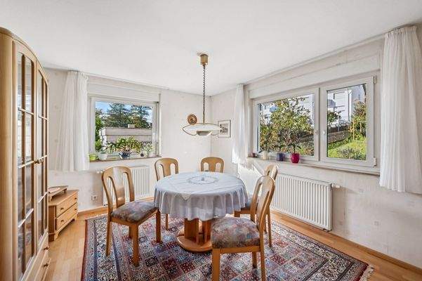 Esszimmer im Erdgeschoss