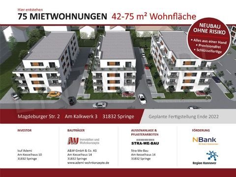 Springe Wohnungen, Springe Wohnung mieten