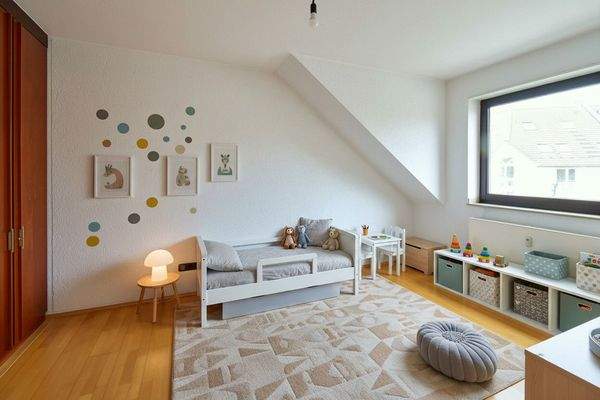 mögliches Kinderzimmer illustriert