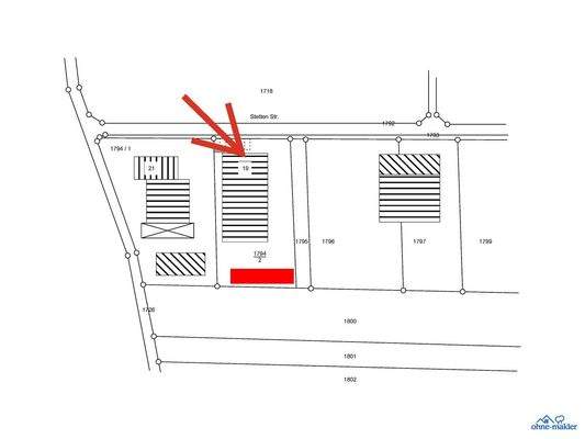 Lageplan Grundstück