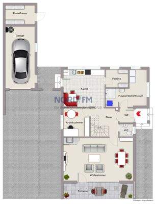 Grundriss Erdgeschoss